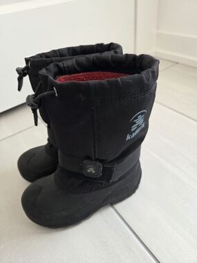 Kamik Kids Black Winter Boots - Size 11 Kids